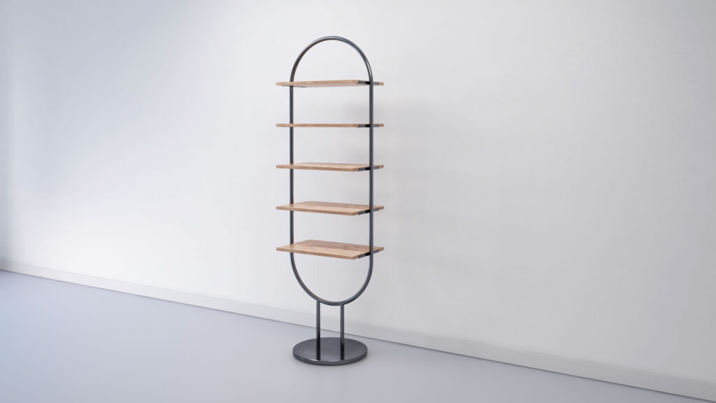 Mittelraumständer 180 x 60 x 23  Modell 1012, Farbe wählbar