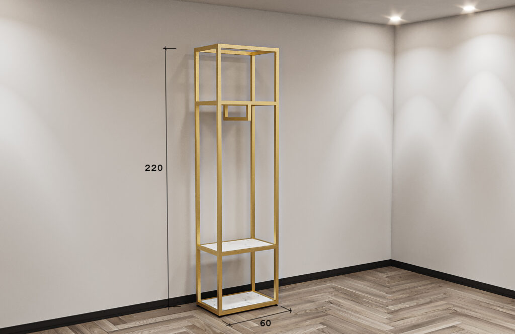Mittelraumständer  220 x 60 x 40  Modell 1005, Farbe wählbar