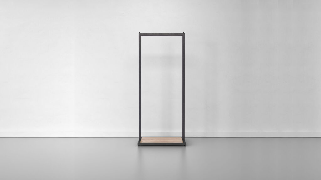 Mittelraumständer 140 x 60 Modell 1008, Farbe wählbar