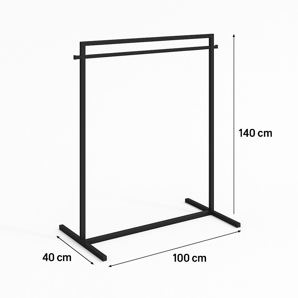 Mittelraumständer Modell 1072, 100 x 140 X 40 cm  Farbe wählbar